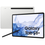 Samsung TAB S8+ X806 5G & WIFI 12.4" 8GB 128GB Silver(incl. Pen) - imagine 3