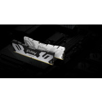 Memorie RAM Kingston, DIMM, DDR5, 32GB, 7200MHz, CL38, 1.35V, FURY Renegade White, Kit of 2 - imagine 8