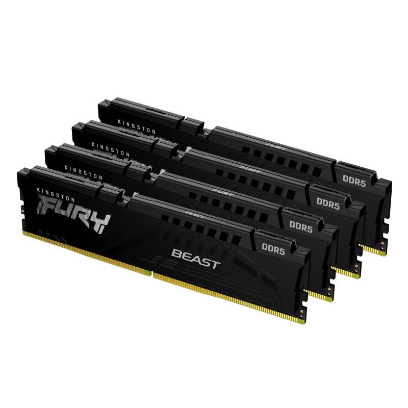 3a765c8fa901e12f044ac8e203033a03 Memorie RAM Kingston DDR5 128GB K4 5200 CL40 Quad Channel Kit - imagine 1
