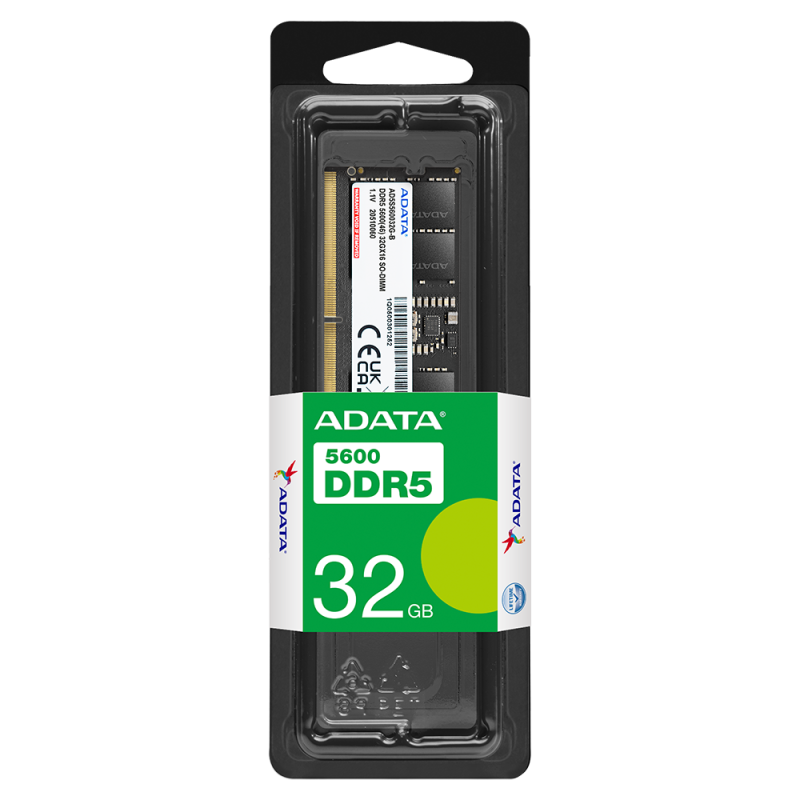 651d057e26a36ada08acd6c0140238f4 Memorie RAM Adata notebook 32GB, DDR5, 5600MHz, CL46, 1.1v - imagine 1