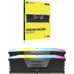Memorie RAM Corsair Vengeance RGB 32GB DDR5 5600MHz CL40 Kit of 2 - imagine 4