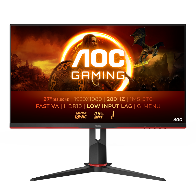 dbf888588982cafcc611727e3ad5325e Monitor AOC 27" 27G2ZN3/BK - imagine 1