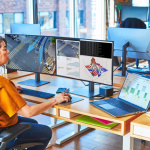 Laptop HP Zbook 16 Fury G10 cu procesor Intel Core i7-13700HX 16 Core (2.1 GHz, up to 5.0GHz, 30MB), 16 inch WUXGA, NVIDIA RTX 2000 Ada 8GB GDDR 6, 32GB DDR5, SSD, 1TB PCIe-4x4 2280 NVMe TLC, Windows 11 Pro 64bit, Dark Ash, 3yw - imagine 10