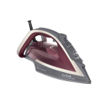 Fier de calcat Tefal Ultragliss Plus FV6840E0, 2800W, jet de abur 260 g/min, abur variabil 0-50 g/min, colector anticalcar, oprire automata, gri/visiniu