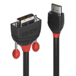 Cablu Lindy HDMI to DVI-D Cable, lungime 5m, rezolutie maxima 1920x1200@ 60Hz, latime de banda suportata 4.95 Gbps, negru - imagine 2