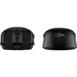 Mouse HyperX Pulsefire Haste Core 2 Wireless, rezolutie maxima 12000 DPI, conectivitate 2.4GHz Wireless / Bluetooth 5.2, polling rate pana la 1000 Hz, durata de viata baterie pana la 100 de ore in modul 2.4GHz highspeed, si pana la 200 de ore in modul Bluetooth 5.2, negru - imagine 4