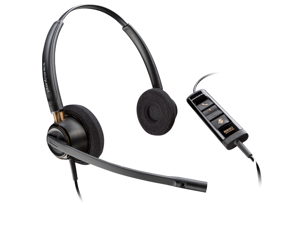 overlay_0925a2af1c02ad39d897bbc504c65eba Poly EncorePro 525 Microsoft Teams Certified Stereo with USB-A Headset - imagine 1