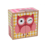 PUZZLE DIN LEMN CU ANIMALE, 4 PIESE - imagine 3