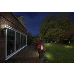Aplica pentru exterior Ledvance ENDURA Classic Amber Wall, 1xE27, max. 12W LED, IP44, 116x295x115 mm, aluminiu/policarbonat, Gri inchis - imagine 3