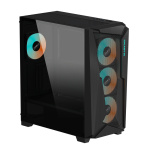 Carcasa GIGABYTE C301 GLASS V2 Mid Tower ARGB NEGRU - imagine 2