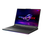 Laptop Gaming ASUS ROG Strix G18, G814JVR-N6041, 18-inch, QHD+ 16:10 (2560 x 1600, WQXGA), ROG Nebula Display, I9-14900HX, Intel® UHD Graphics, RTX 4060, 240Hz, 2x DDR5 SO-DIMM slots 2x PCIe, DDR5 32GB, 2TB PCIe® 4.0 NVMe™ M.2 SSD, 500nits, Anti-glare display, 720P HD camera, Wi-Fi 6E(802.11ax)