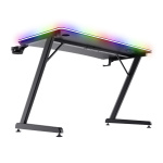 Masa gaming Trust GXT 710 Luminus Pro, iluminare RGB, greutate maxima suportata 150 kg, negru - imagine 3