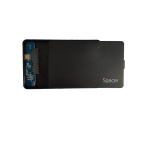Rack extern HDD/SSD 2.5" Spacer USB-C 3.1 negru - imagine 3
