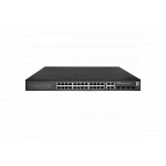 LevelOne GES-2128P  Hilbert 28-Port Gigabit PoE Smart Lite Switch, 24 PoE Outputs, 4 x Gigabit SFP/RJ45 Combo, 802.3at/af PoE, 380W PoE Power Budget , 440 x 290 x 44.5 mm - imagine 4
