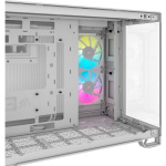 Carcasa CORSAIR iCUE LINK 2500X Micro ATX Dual Chamber ALB - imagine 9