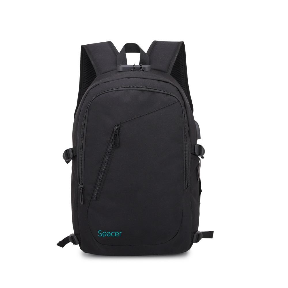 overlay_0f5b34b4fade693c2fd0ffa4605c67c1 Rucsac Spacer Duke 15.6″, negru - imagine 1