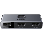 Switch video Baseus Matrix, HDMI bidirectional – 2x HDMI 4K / 30 Hz, gri - imagine 3