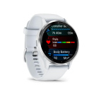 Ceas Garmin Venu 3 Silver/Whitestone - imagine 3