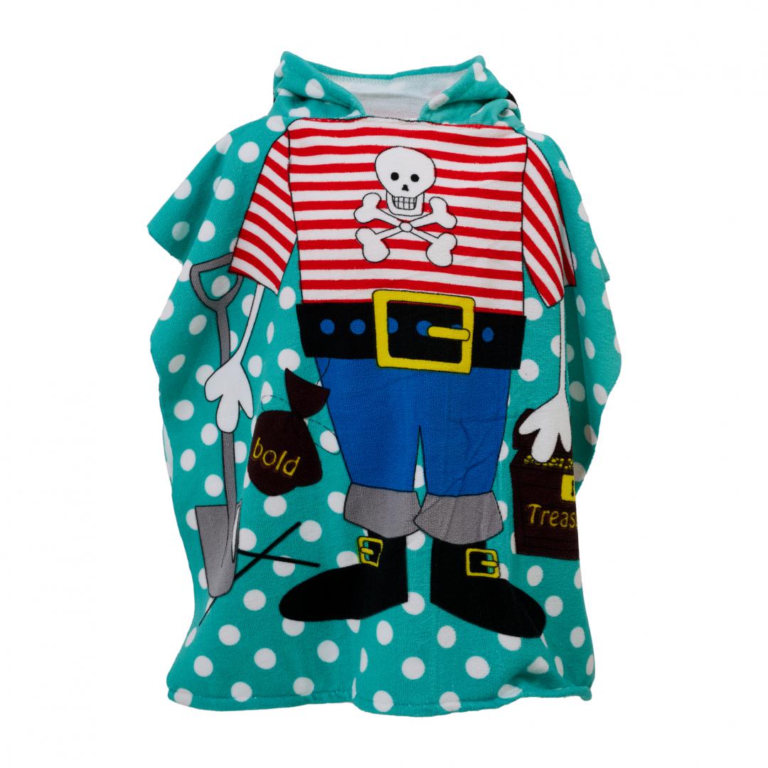 overlay_13a9a93f6208a4faf36946486a9eb341 Poncho copii 60x120 cm Pirate - imagine 1