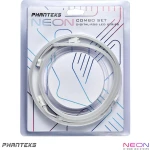LED Strip PHANTEKS NEON D-RGB set combo 2 bucati, alb, 5V - imagine 2