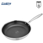 TIGAIE INOX IN 3 STRATURI  30X6 CM, TITANIUM3, COOKING BY HEINNER