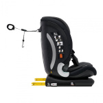 Scaun auto I-size U-Grow Goldfix Plus, isofix, 76-150 cm (9-36 kg), boxa bluetooth , negru - imagine 6