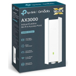 Wireless Access Point TP-Link EAP650-Outdoor, AX3000 Wireless Dual Band Indoor/Outdoor Access Point, 802.3at PoE, STANDARDE WIRELESS: IEEE 802.11ax/ac/n/g/b/a, interfata: 1× Port Ethernet (RJ-45) Gigabit (Suportă PoE 802.3at și Passive PoE), weather proof: IP67, Dimensiuni: 280.4×106.5×56.8 mm. - imagine 3