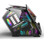 Carcasa PRO GAMING HERCULE BLACK Mid Tower ARGB - imagine 5