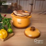 OALA CERAMICA CU CAPAC,  17x18 CM, 4.5 L, NICOLAI TAND, ORIGINI, COOKING BY HEINNER - imagine 9