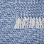 CUVERTURA PLED 160X200 CM ZIG BLUE - imagine 3