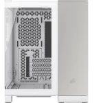 Carcasa CORSAIR 2500X Micro ATX Dual Chamber White/Satin Gray Aluminium - imagine 3