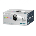 Camera IP Bullet TP-Link Vigi C345, 8MP, Lentila 2.8mm, IR 30m, rezolutie video 3840 x 2160 pixeli, interfata 1x RJ-45 10/100 Mbps, PoE 802.3af/at, class 0, senzor 1/2.7 inch Progressive Scan CMOS, dimensiuni 74 × 184 × 74 mm - imagine 3