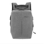 Rucsac laptop Tellur Antifurt V2, cu port USB, 15.6", gri - imagine 4