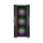 Carcasa FORTRON CUT592 Full Tower ARGB NEGRU - imagine 2