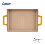 TAVA GRATAR ALUMINIU TURNAT 36 x 26.4 x 4 CM, NICOLAI TAND, ORIGINI, COOKING BY HEINNER - imagine 4