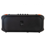 Boxa portabila Akai cu microfon fara fir si telecomanda, bluetooth 5.3 putere 80W, puterea de emisie a canalului BT 2 dbm, baterie 7,4 V, 6000 mAh, tip baterie Litiu-ion, radio FM 87.5-108MHz, frecventa microfonului 2402-2480 MHz, cu intrare AUX, slot USB si card TF, formate audio acceptate MP3 - imagine 4