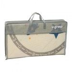 Covor de joaca pentru copii U-Grow, din spuma, pliabil, 2 fete, impermeabil, izolant, 120 x 180 x 1 cm, circuit - imagine 8