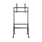 Stand TV mobil Serioux 13E-46FW, dimensiuni: 725x635x1615mm, compatibilitate  dimensiune ecran: 37""-86"", VESA: 200x200, 300x200, 400x200, 300x300, 400x300, 400x400, 600x400, greutate maximă suportata: 80 kg, greutate maximă suportata raft: 10 kg - imagine 2