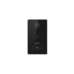 Post de exterior videointerfon IP Hikvision DS-KV6133-ME1; WIFI; 1 x buton de apelare( pentru o singura familie- permite apelarea a mai multor monitoare de interior); camera video 2MP True WDR ( unghi vizualizare: Horizontal: 129° Vertical: 75°), vizualizare pe timp de noapte IR maxim 3 metri; 