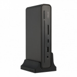 ASUS Triple Display USB-C Dock DC300, Permite opt conexiuni la periferice în același timp, USB-A și USB-C acceptă transfer de date de până la 10 Gbps, Puterea USB-C de până la 90 W
