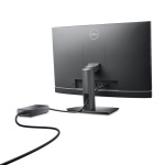 Optiplex All-In-One 7420, 23.8" FHD (1920x1080), Trusted Platform Module (Discrete TPM Enabled), EPEAT 2018 Registered (Silver), ENERGY STAR Qualified, Power Supply 130W, Black, Intel Core i5-14500T (24M Cache, up to 4.8 GHz), Integrated, 8GB (1x8GB) 5600MT/s DDR5, 256GB SSD PCIe NVMe M.2, Height - imagine 6