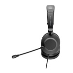 HEADSET AXTEL ONE UC35 STEREO HD AXH-ONE , Corded, Plug&Play USB / 3.5mm Jack Headset Conectivity USB-A, USB-C; Jack / with STEREO HD . Speaker Size has 40 mm / Passive noise reduction : STRONG / Vegan Leather - imagine 2