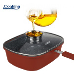 TIGAIE DUBLA ALUMINIU 30x12.5CM,CALABRIA, COOKING BY HEINNER - imagine 4
