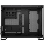 Carcasa CORSAIR 2500X Micro ATX Dual Chamber Black/Obsidian Aluminiun - imagine 2