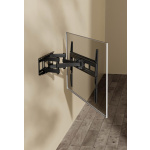 Suport TV de perete Serioux TV78-466 , compatibilitate  dimensiune ecran: 37"-80", compatibilitate VESA: 100x100, 100x150, 150x100, 100x200, 200x100, 150x150, 200x200, 300x200, 400x200, 300x300, 400x300, 600x200, 400x400, 600x300, 600x400, greutate maximă suportata: 40kg, distanta fata de - imagine 10