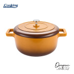 SEMIOALA ALUMINIU TURNAT + CAPAC 26x12.5 CM,5.8L, NICOLAI TAND, ORIGINI, COOKING BY HEINNER - imagine 2