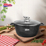 SEMIOALA ALUMINIU TURNAT 24x11.5CM, 5.2 L, CLASSIC, VANORA HOME - imagine 2