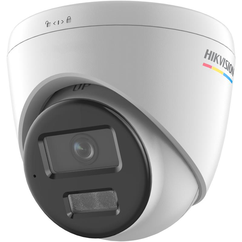 overlay_331ce104b21a2784bb1076ccc711167d Camera de supraveghere IP Turret 4MP ColorVu Hikvision DS-2CD1347G2H- LIU(2.8MM), lentila fixa 2.8mm, iluminare: Color: 0.0005 Lux @ (F1.0, AGC ON),B/W: 0 Lux with IR: 30m, microfon incorporat, interfata: 1 x RJ45 10 M/100 M self-adaptive Ethernet port, alarma la evenimente: Motion detection - imagine 1