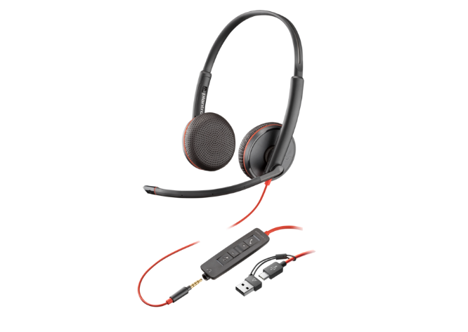 overlay_3343bb7ec1d1c35b80cb7fa884c767c6 Poly Blackwire 3225 Stereo USB-C Headset +3.5mm Plug +USB-C/A Adapter - imagine 1