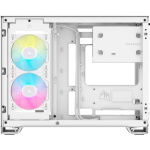 Carcasa CORSAIR iCUE LINK 2500X Micro ATX Dual Chamber ALB - imagine 4